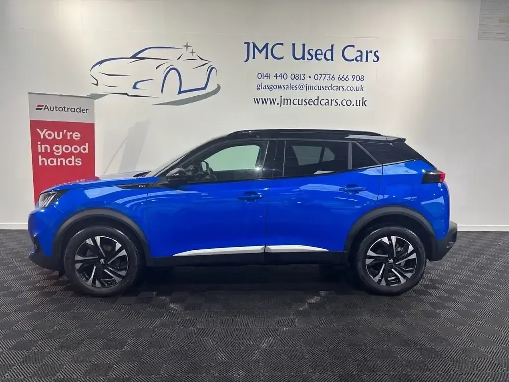Second-hand Peugeot 2008 GT 130 CP (95 kW) 2021 Albastru SUV