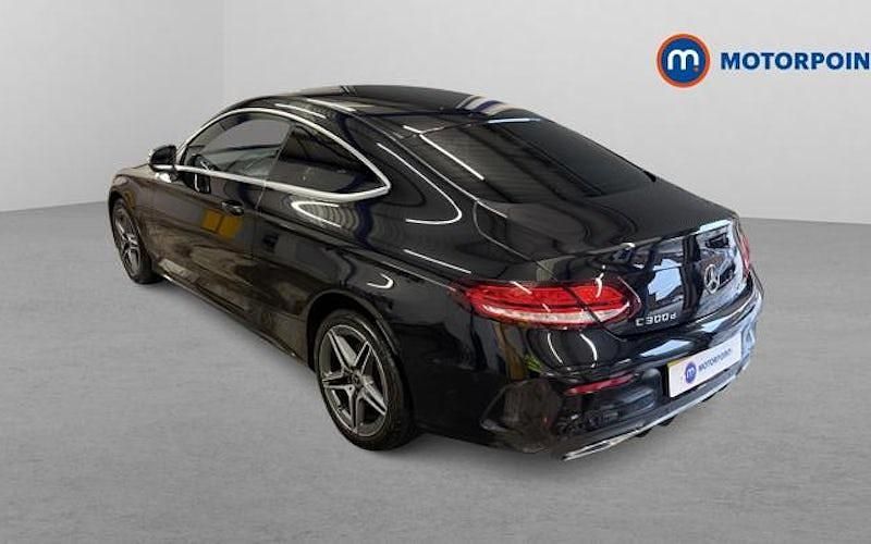 Used Mercedes C300 AMG line 265 HP (194 kW) 2022 Black Coupe
