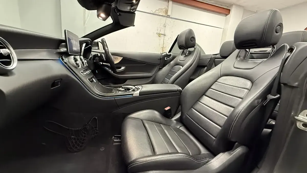 Used Mercedes C220 AMG Line Premium Plus 2017 Grey Cabriolet