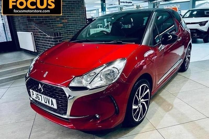 Red Used 2017 DS Automobiles DS3 Connected Chic Hatchback | £7,250 (Fair price) - Image 1/1