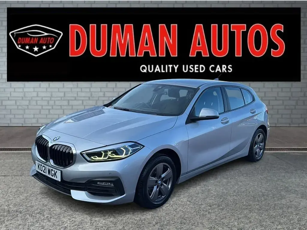 Used BMW 116 Comfort Edition 116 HP (85 kW) 2021 Silver Hatchback