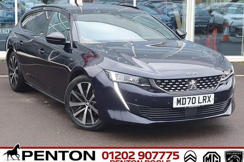 Used Peugeot 508 SW GT-line 130 HP (95 kW) 2021 Blue Estate