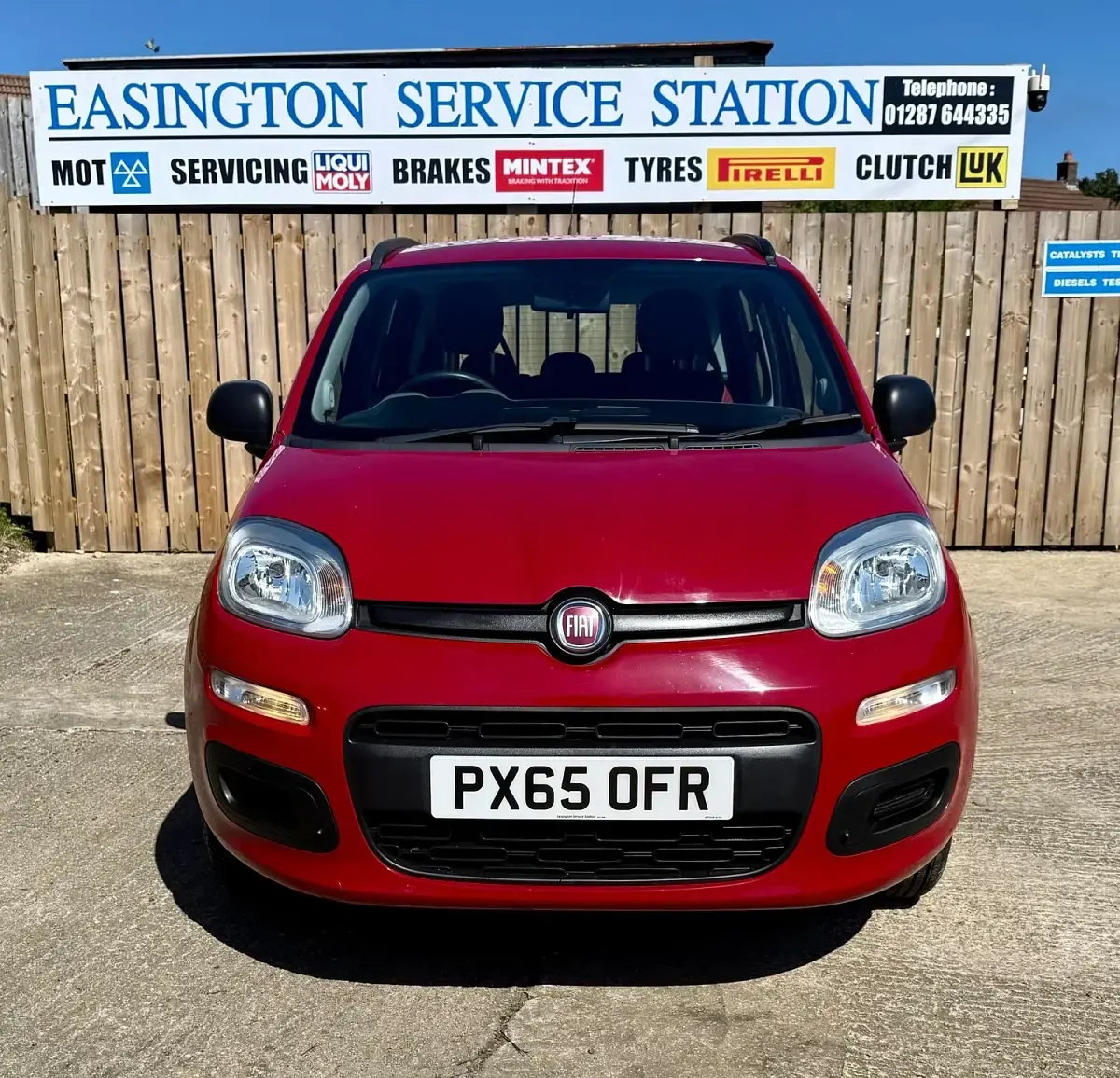 Used Fiat Panda Easy 69 HP (50 kW) 2015 Red Hatchback