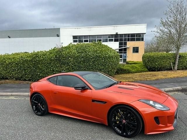 Used Jaguar F-Type S 340 HP (250 kW) 2016 Orange Coupe