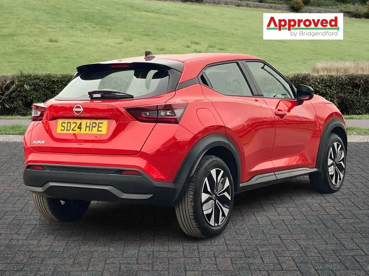Begagnad Nissan Juke Acenta 117 HK (86 kW) 2024 Röd SUV