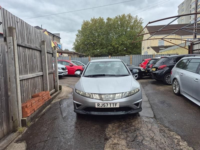 Silver Used 2007 Honda Civic Type S Hatchback | £1,495 (Fair price) - Image 1/4