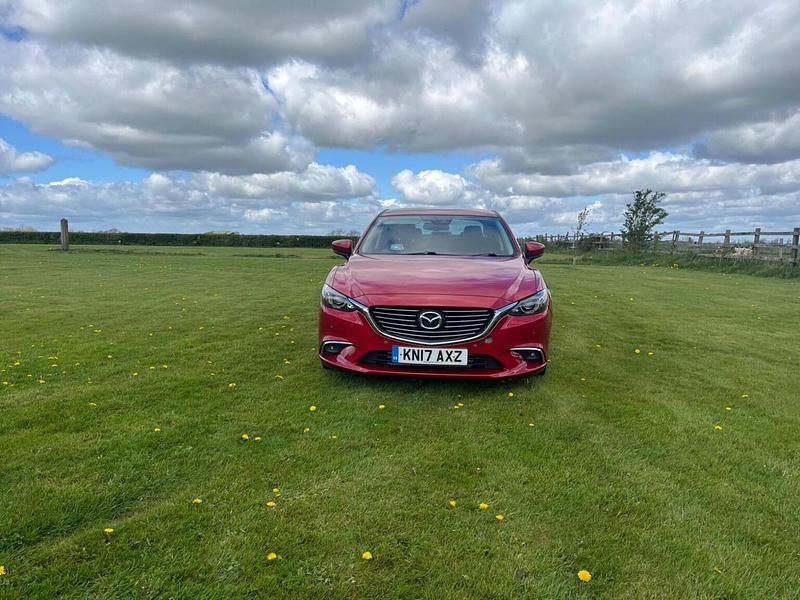 Begagnad Mazda 6 Inclusive 175 HK (128 kW) 2017 Röd Sedan