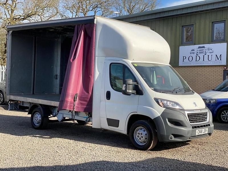 Used Peugeot Boxer 130 HP (95 kW) 2018 White Van
