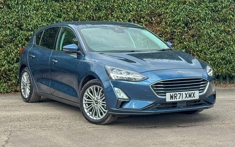 Used Ford Focus Titanium X 155 HP (114 kW) 2021 Blue Hatchback