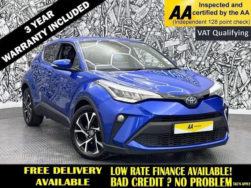 Blue Used 2021 Toyota C-HR Design SUV | £16,795 (Fair price) - Image 1/2