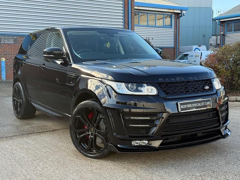 Black Used 2015 Land Rover Range Rover Sport Autobiography Dynamic SUV | £19,985 (Fair price) - Image 1/4
