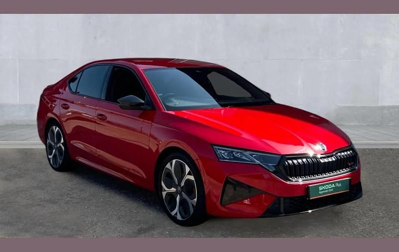 Used Skoda Octavia vRS 265 HP (194 kW) 2025 Velvet red metallic Hatchback
