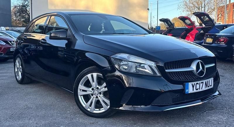 Black Used 2017 Mercedes A200 Executive Hatchback | £9,995 (Good price) - Image 1/3