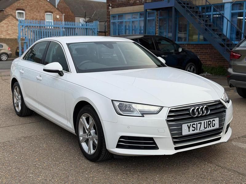 Begagnad Audi A4 Sport 2017 Vit Sedan