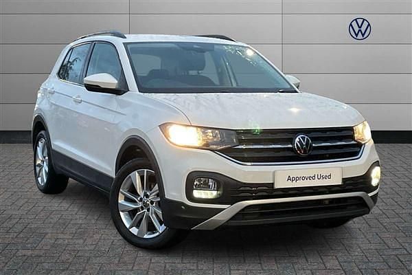White Used 2022 VW T-Cross SE SUV | £17,179 (Fair price) - Image 1/4