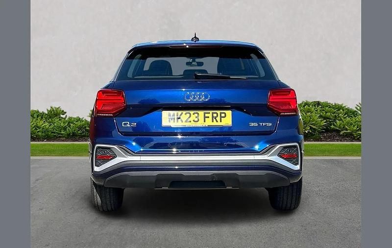 Begagnad Audi Q2 S-Line 147 HK (108 kW) 2023 Blå SUV