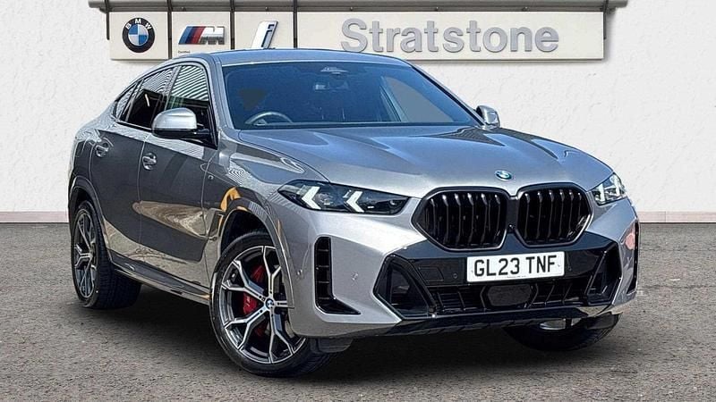 Grey Used 2023 BMW X6 M Sport SUV | £53,950 (Good price) - Image 1/3