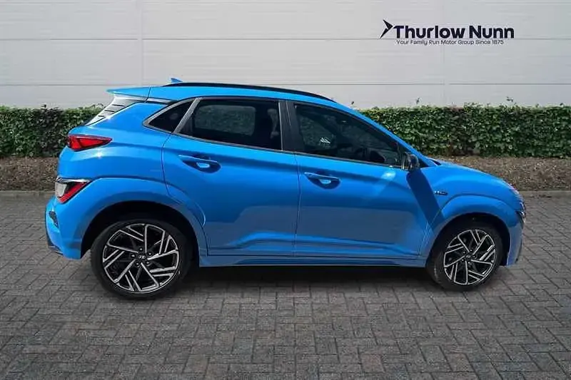 Used Hyundai Kona N Line 120 HP (88 kW) 2022 Blue SUV