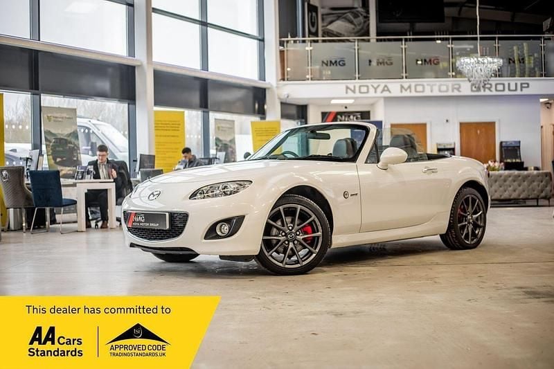 Used Mazda MX5 Edition 126 HP (92 kW) 2012 White Cabriolet