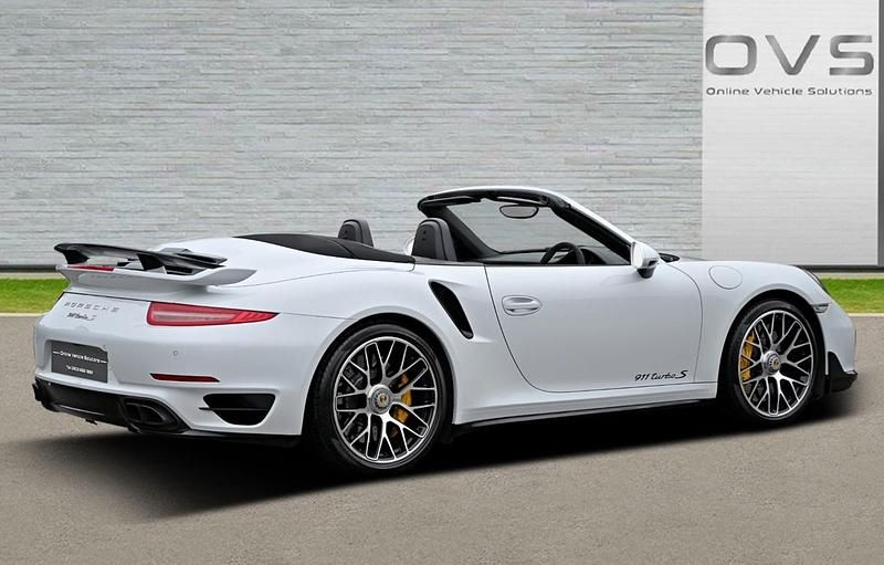 Used Porsche 911 Turbo S 2015 White Coupe