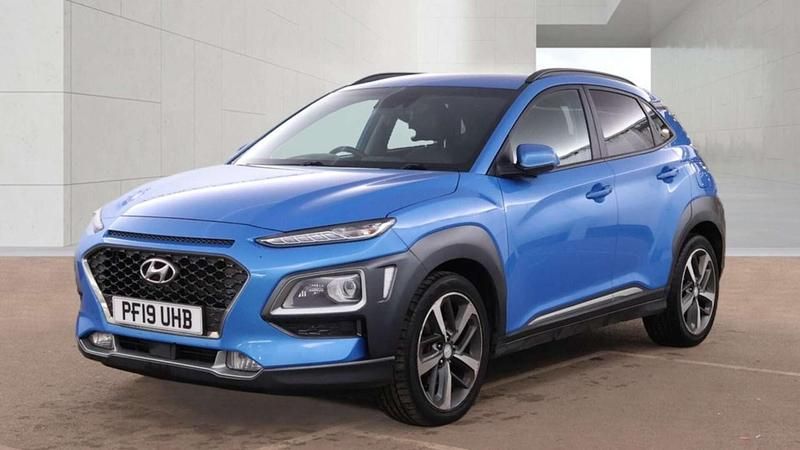 Used Hyundai Kona Premium 136 HP (100 kW) 2019 Blue SUV