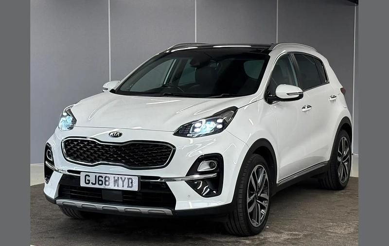 Used Kia Sportage 134 HP (98 kW) 2018 White SUV