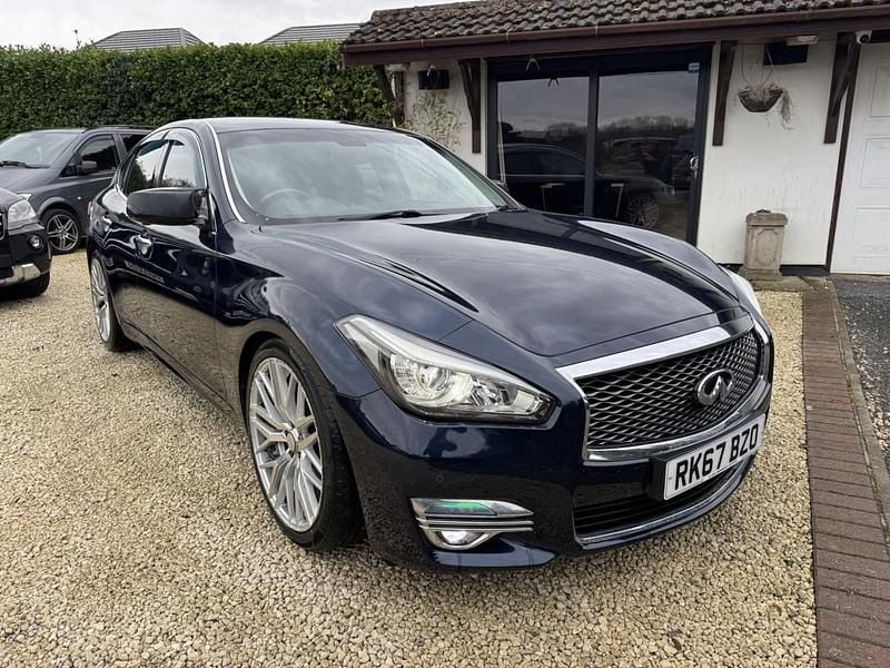 Used Infiniti Q70 Premium 2017 Blue Sedan
