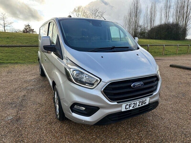 Silver Used 2021 Ford Transit Custom Limited Van | £16,975 (Fair price) - Image 1/4