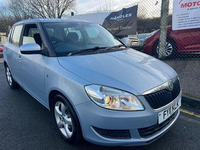 Used Skoda Fabia SE 2011 Blue Hatchback