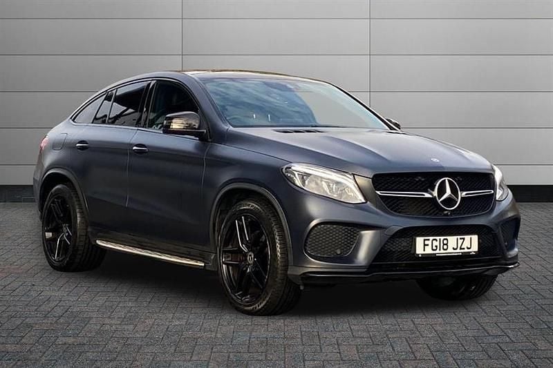 Blue Used 2018 Mercedes GLE350 AMG Estate | £24,950 (Expensive) - Image 1/4