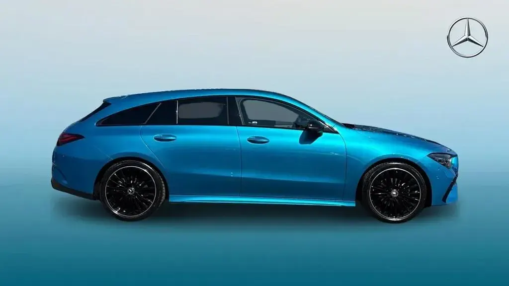Used Mercedes CLA180 AMG line 2025 Blue Estate