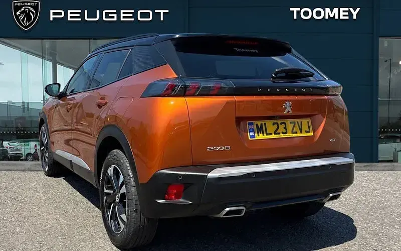Used Peugeot 2008 GTi 131 HP (96 kW) 2023 Orange SUV