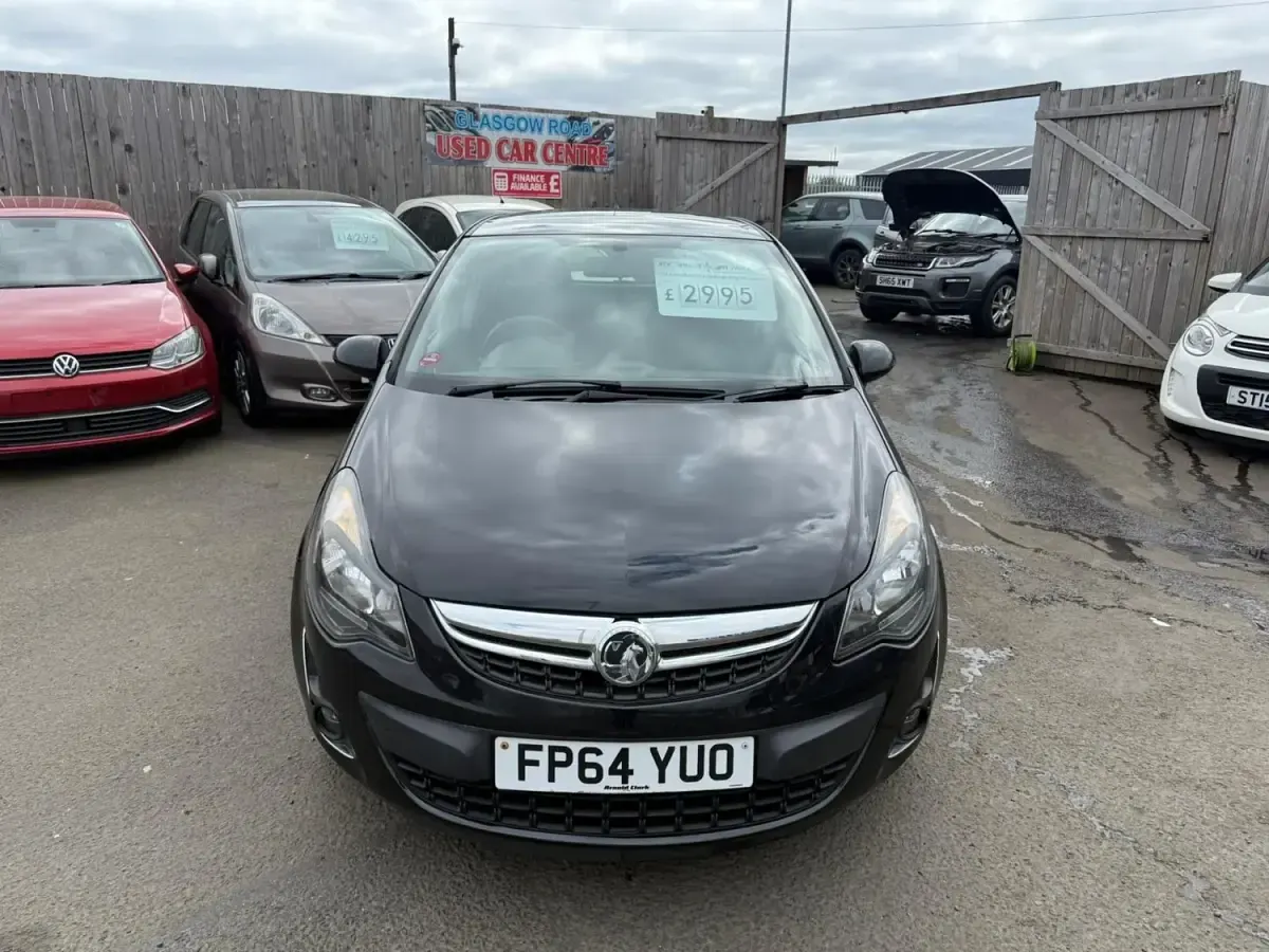 Begagnad Vauxhall Corsa 2015 Svart Halvkombi