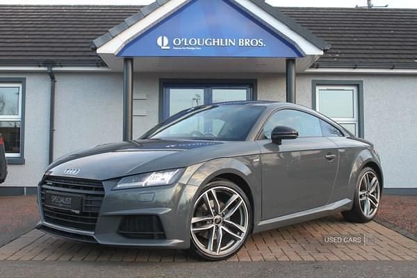 Used Audi TT Black Edition 184 HP (135 kW) 2017 Grey Coupe