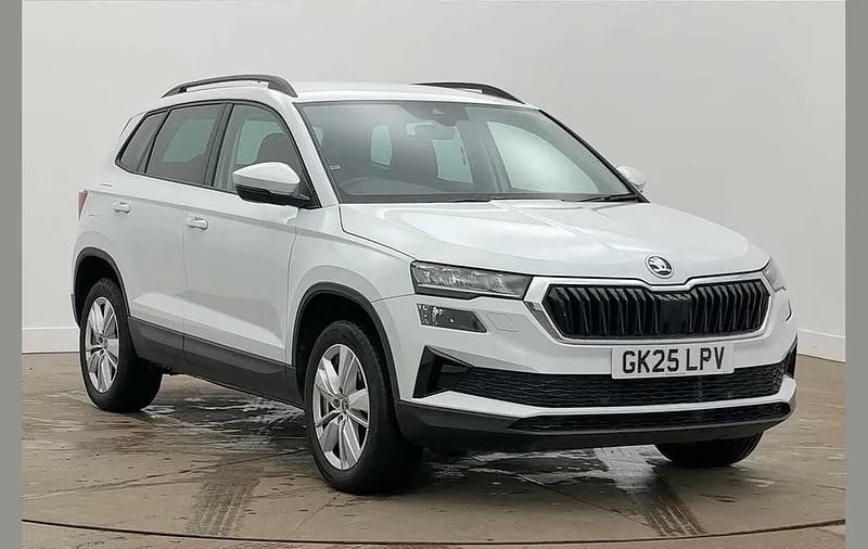 Used Skoda Karoq SE 113 HP (83 kW) 2025 Moon white metallic SUV