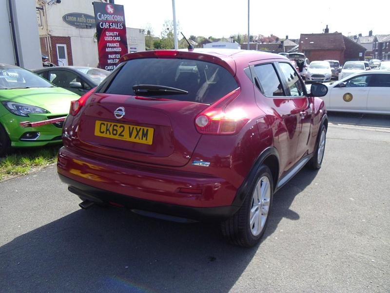 Używany Nissan Juke Acenta 110 KM (80 kW) 2012 Czerwony SUV