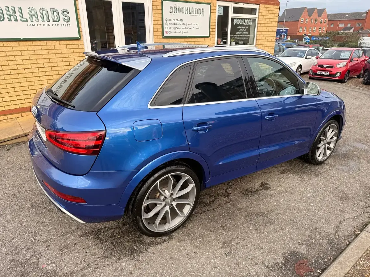 Used Audi RS Q3 310 HP (228 kW) 2014 Sepang blue SUV