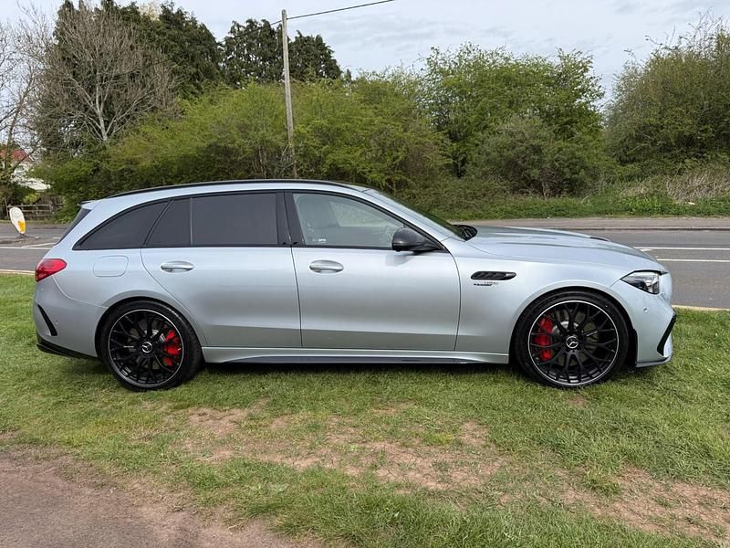 Used Mercedes C63S AMG Premium Plus 680 HP (500 kW) 2024 Silver Estate