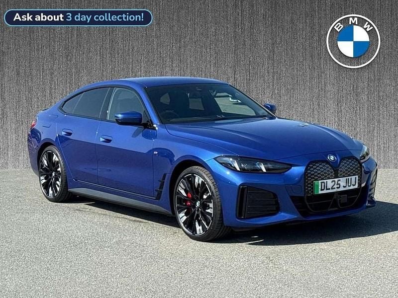 Blue New 2025 BMW i4 M Sport Sedan | £50,199 (Super price) - Image 1/4