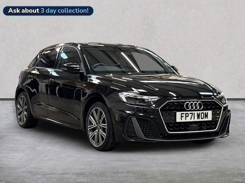 Black Used 2022 Audi A1 Sportback S-Line Hatchback | £18,633 (A bit pricey) - Image 1/4