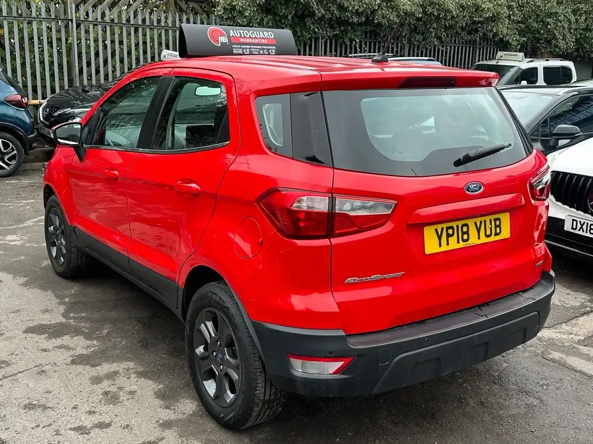 Usado Ford Ecosport Zetec 2018 Rojo SUV