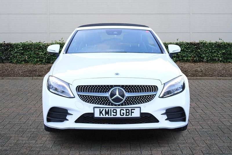 Used Mercedes C300 AMG Line Premium 2019 White Cabriolet