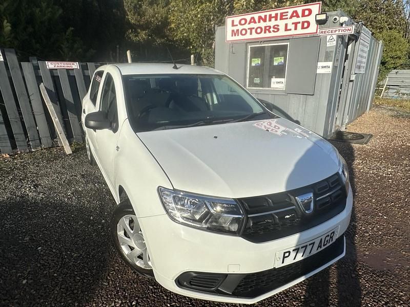 Used Dacia Sandero Ambiance 2017 White Hatchback