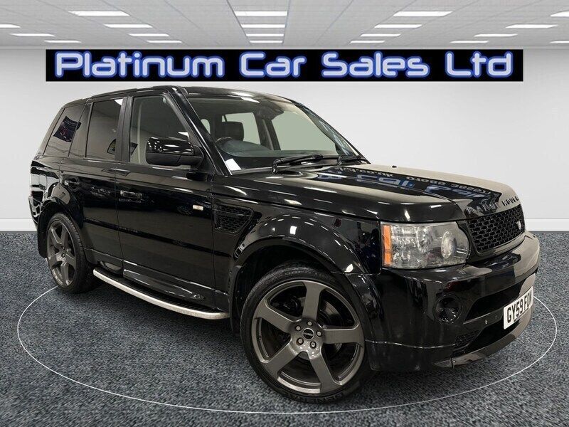 Black Used 2009 Land Rover Range Rover Sport Autobiography SUV | £5,995 (A bit pricey) - Image 1/4