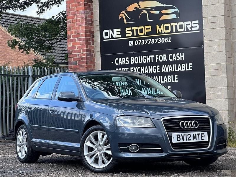Grey Used 2012 Audi A3 Sportback Sport Hatchback | £995 (Super price) - Image 1/4