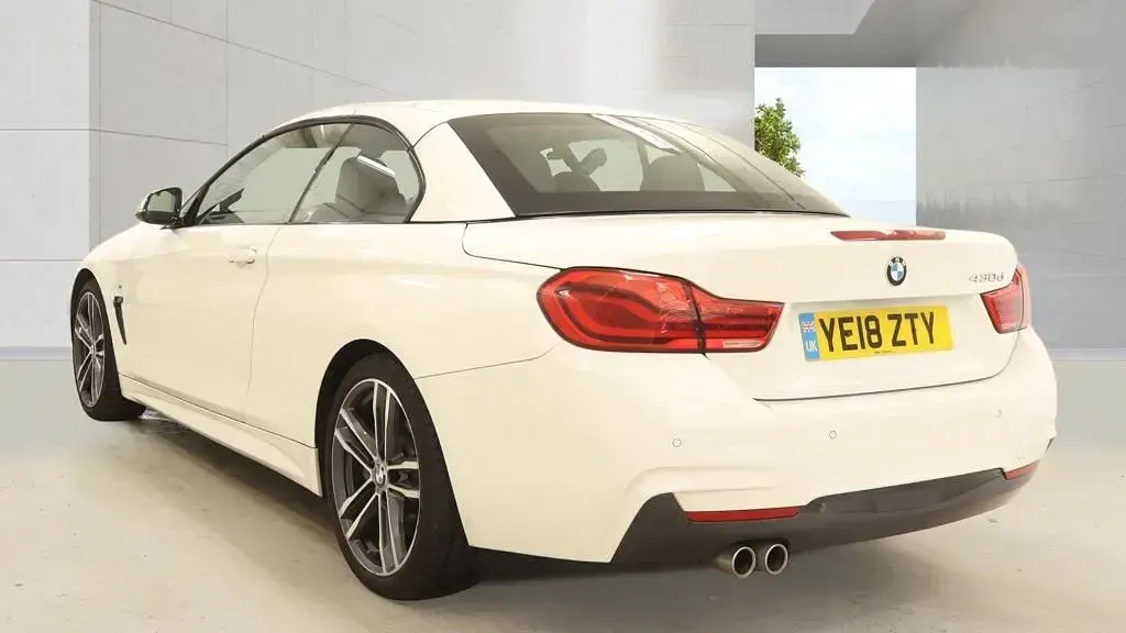 Used BMW 430 Cabriolet M Sport 2018 White Cabriolet
