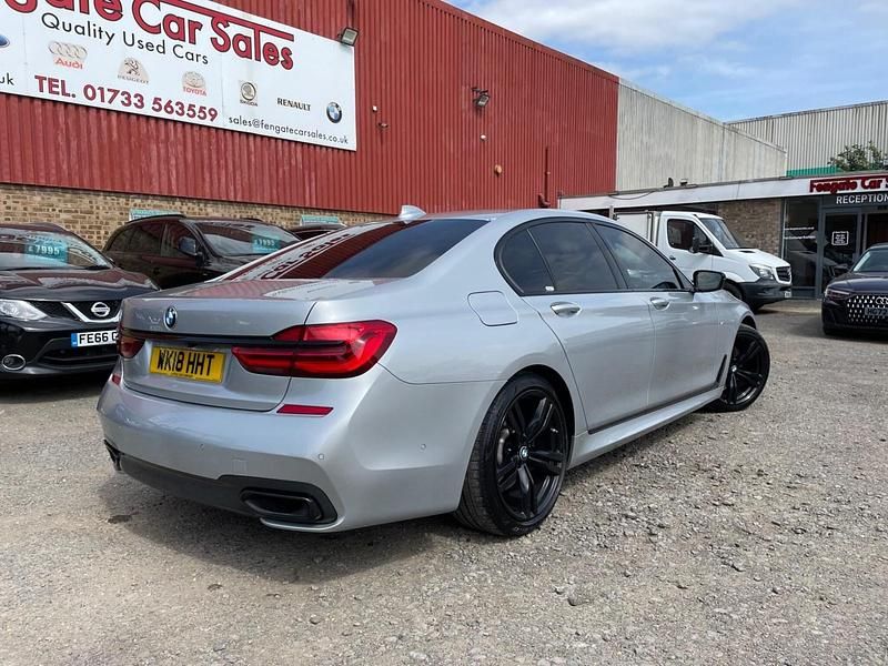 Used BMW 730 M Sport 2018 Silver Sedan