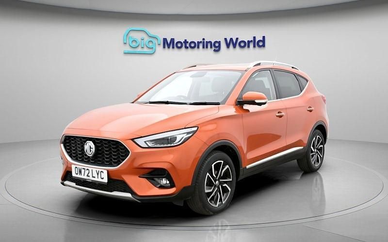 Usado MG ZS Exclusive 111 HP (81 kW) 2023 Laranja SUV