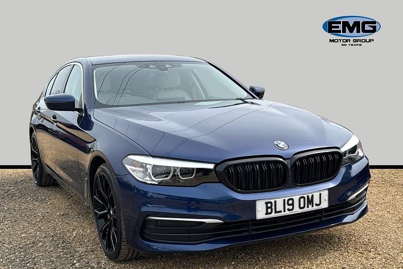 Used BMW 530e Comfort Edition 2019 Blue Sedan