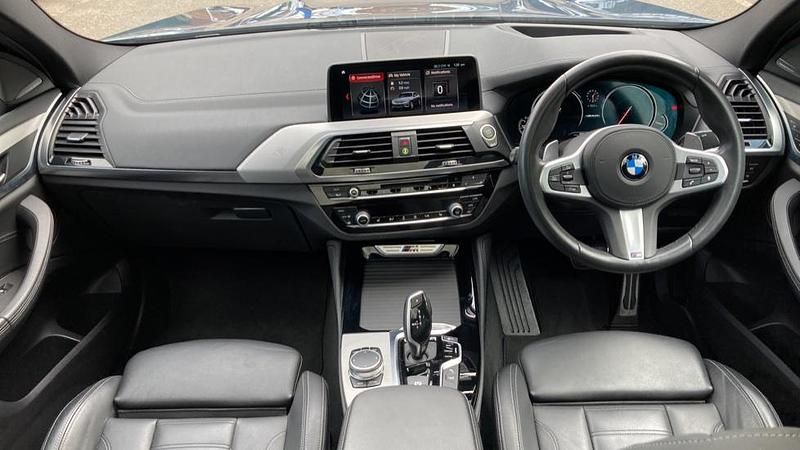 Used BMW X4 M Sport 360 HP (264 kW) 2020 Blue SUV